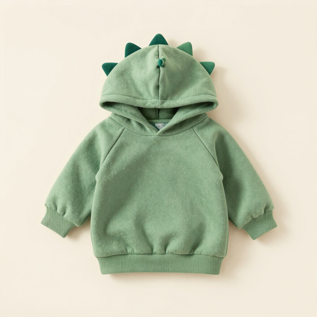 Sudadera con Capucha Dinosaurio Divertido