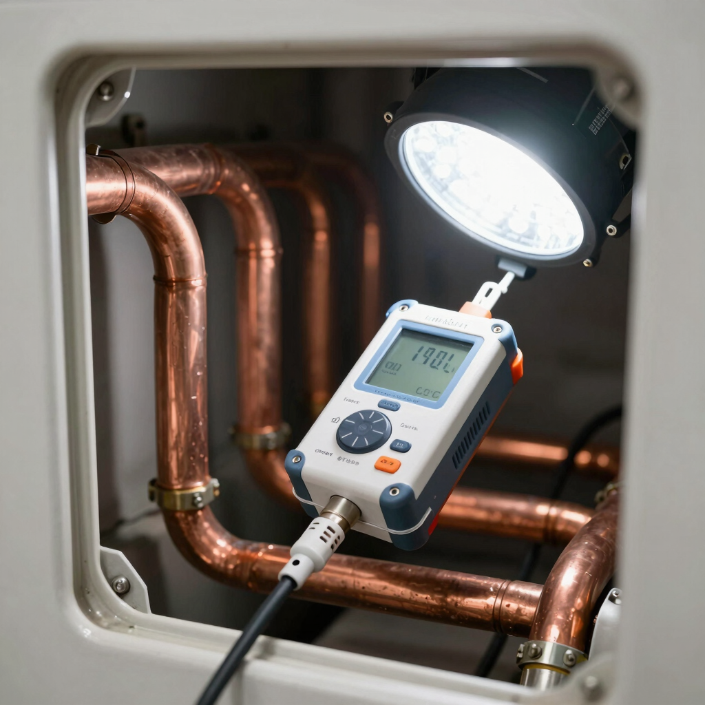 AC Leak Detection & Refrigerant Recharge