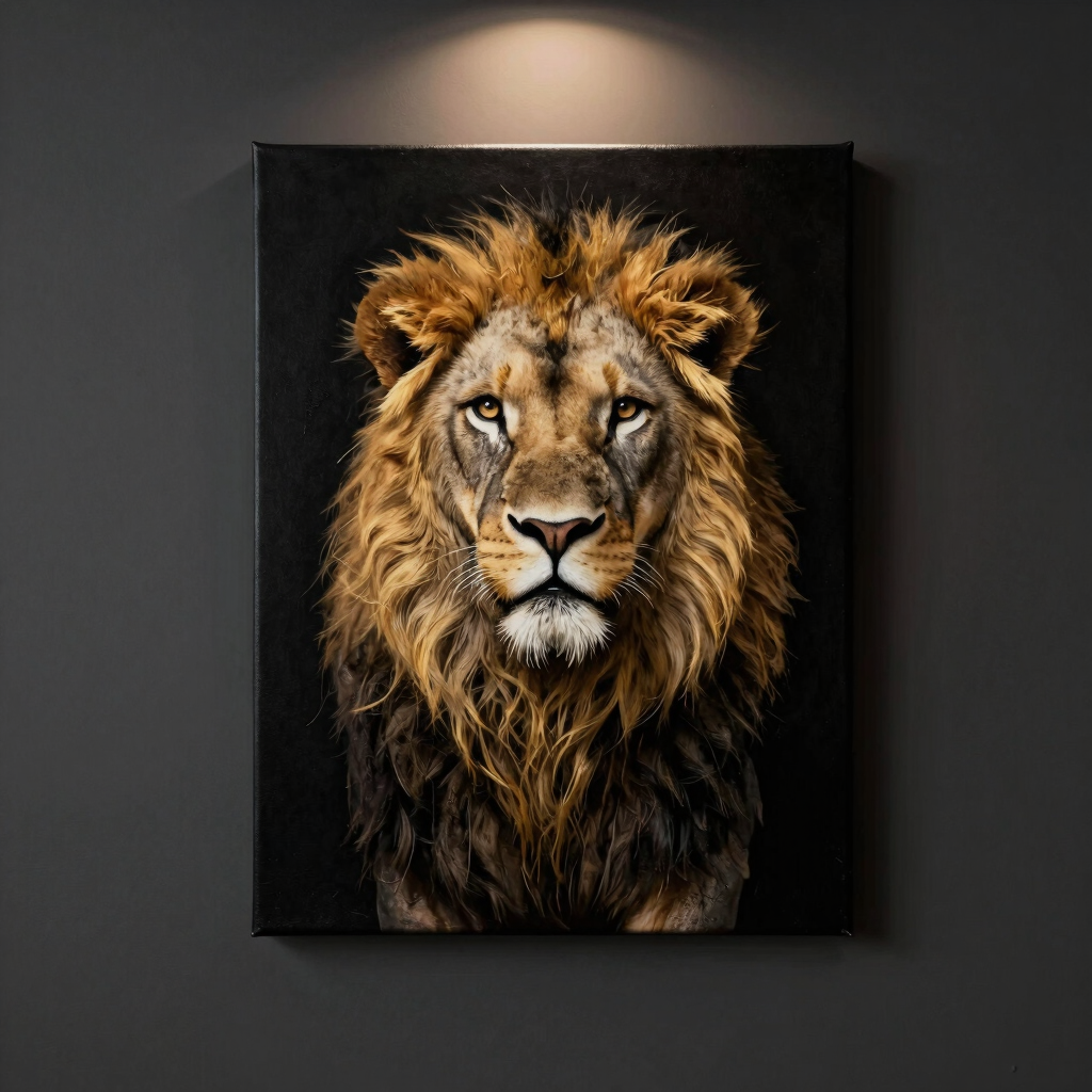 The Lion of Judah Majestic Canvas