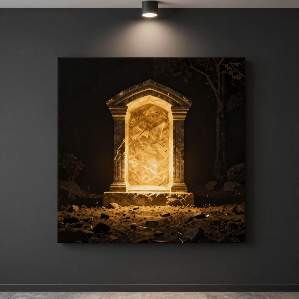 The Resurrection and the Life Canvas