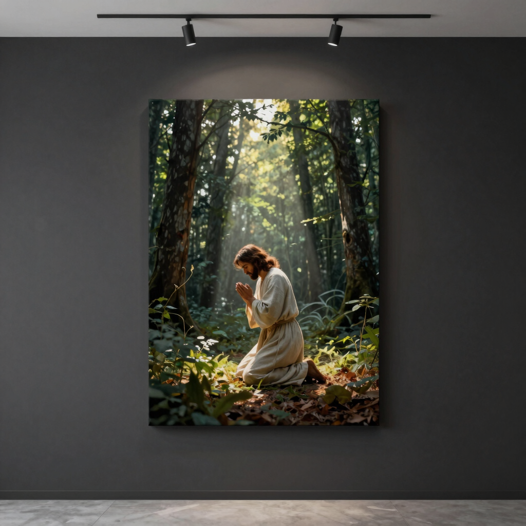 The Prayer of Gethsemane Canvas