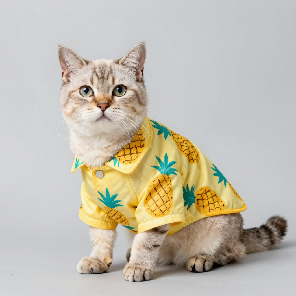 Camisa Playera Gatito Playero