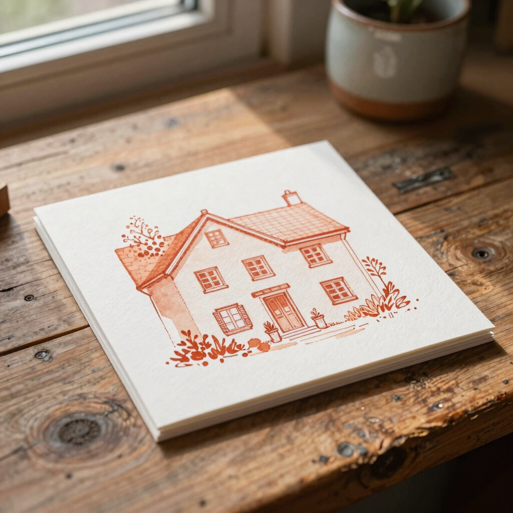 New Beginnings Housewarming Card