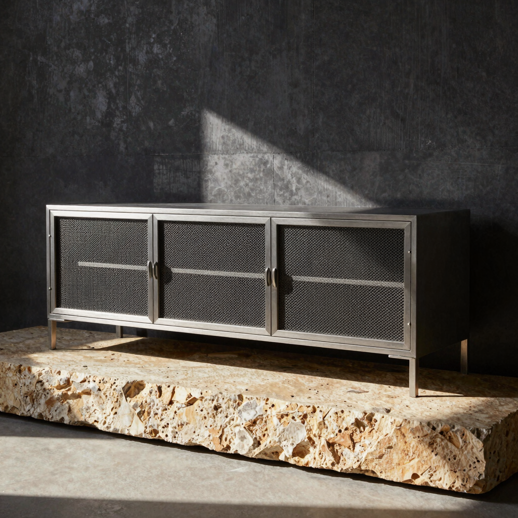 Gridline Sideboard Credenza