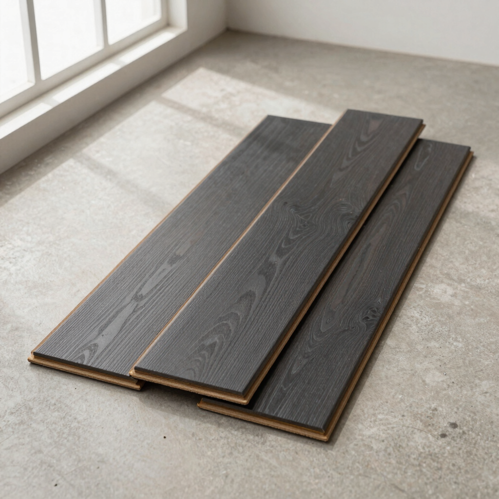 Antrasit Meşe Laminat Parke