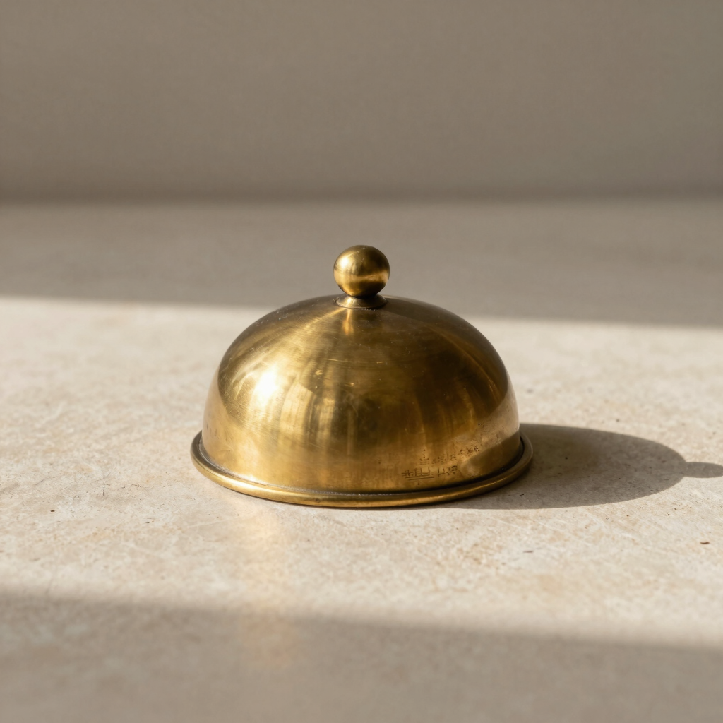 Solid Brass Incense Well