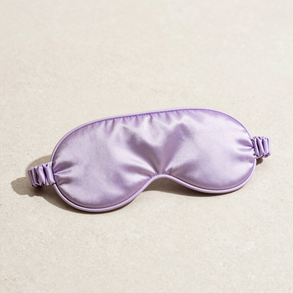 Masker Mata Sutra Lavender