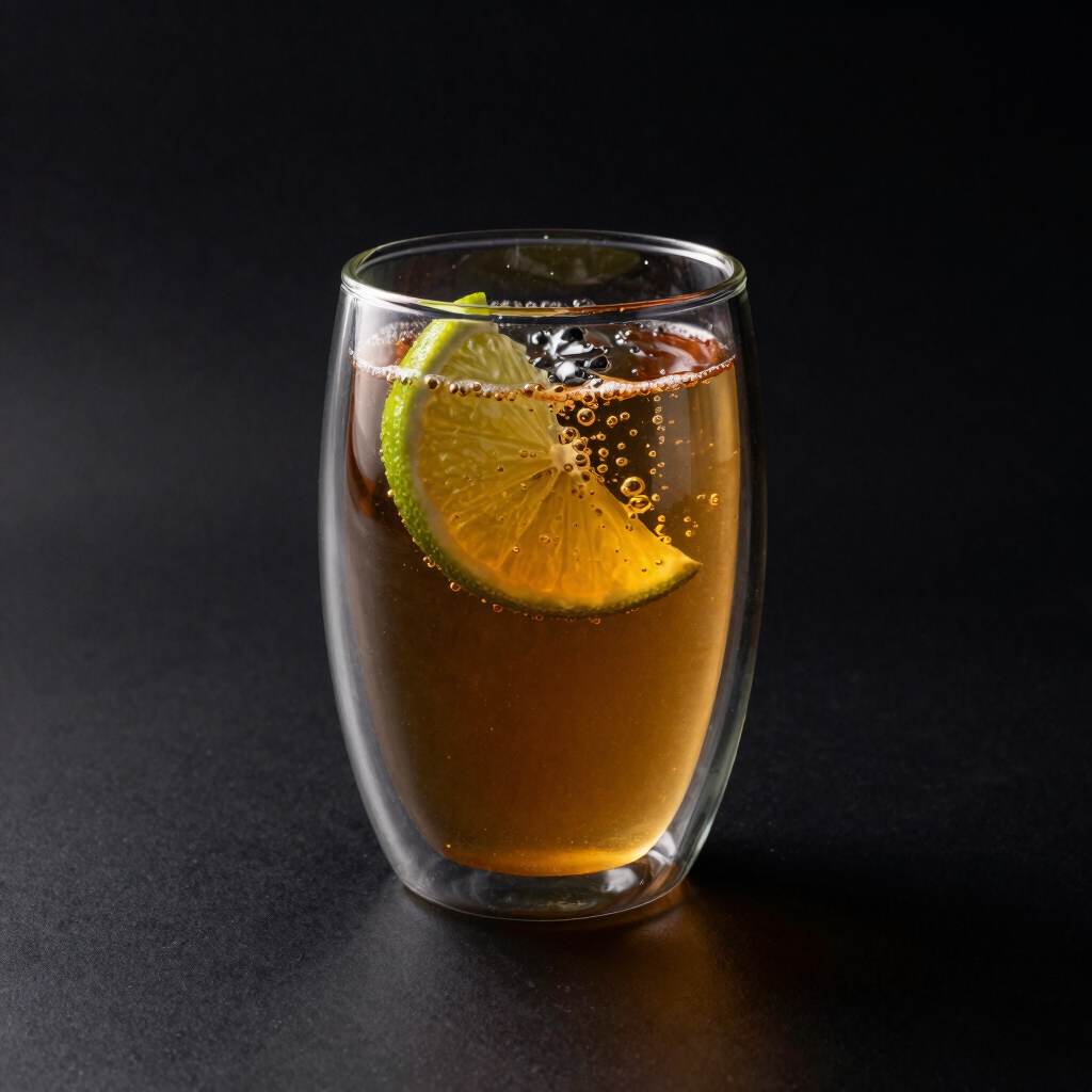 Neon-Amber Ginger Beer