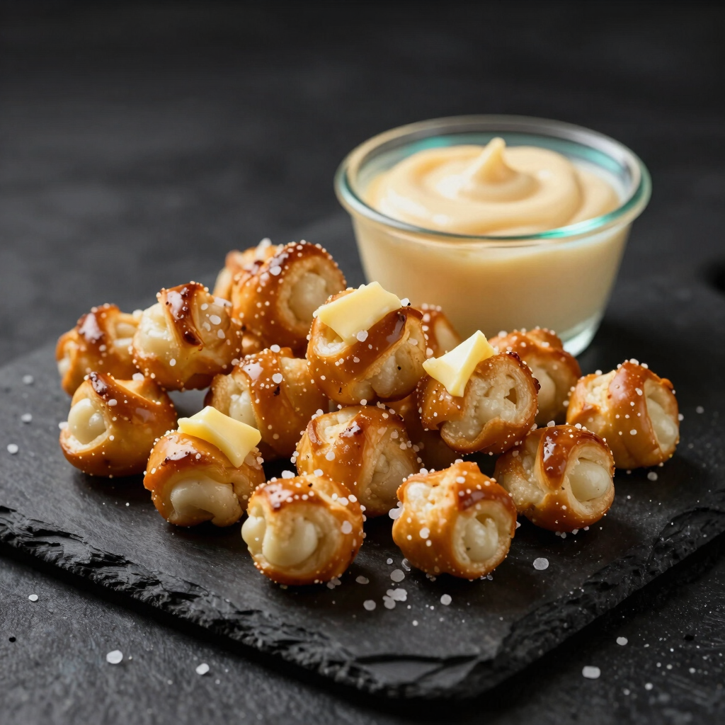 Glazed Soft Pretzel Bites