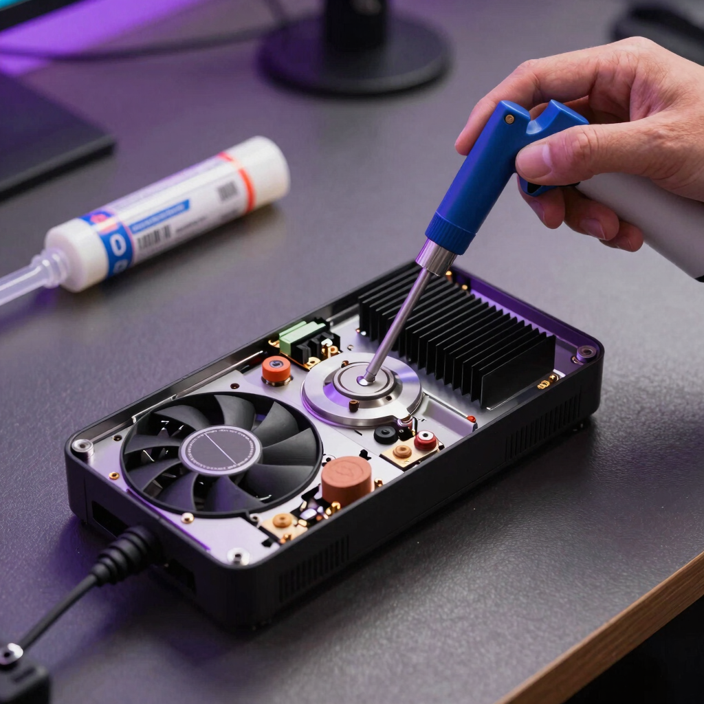 Nettoyage et Repastage de Console
