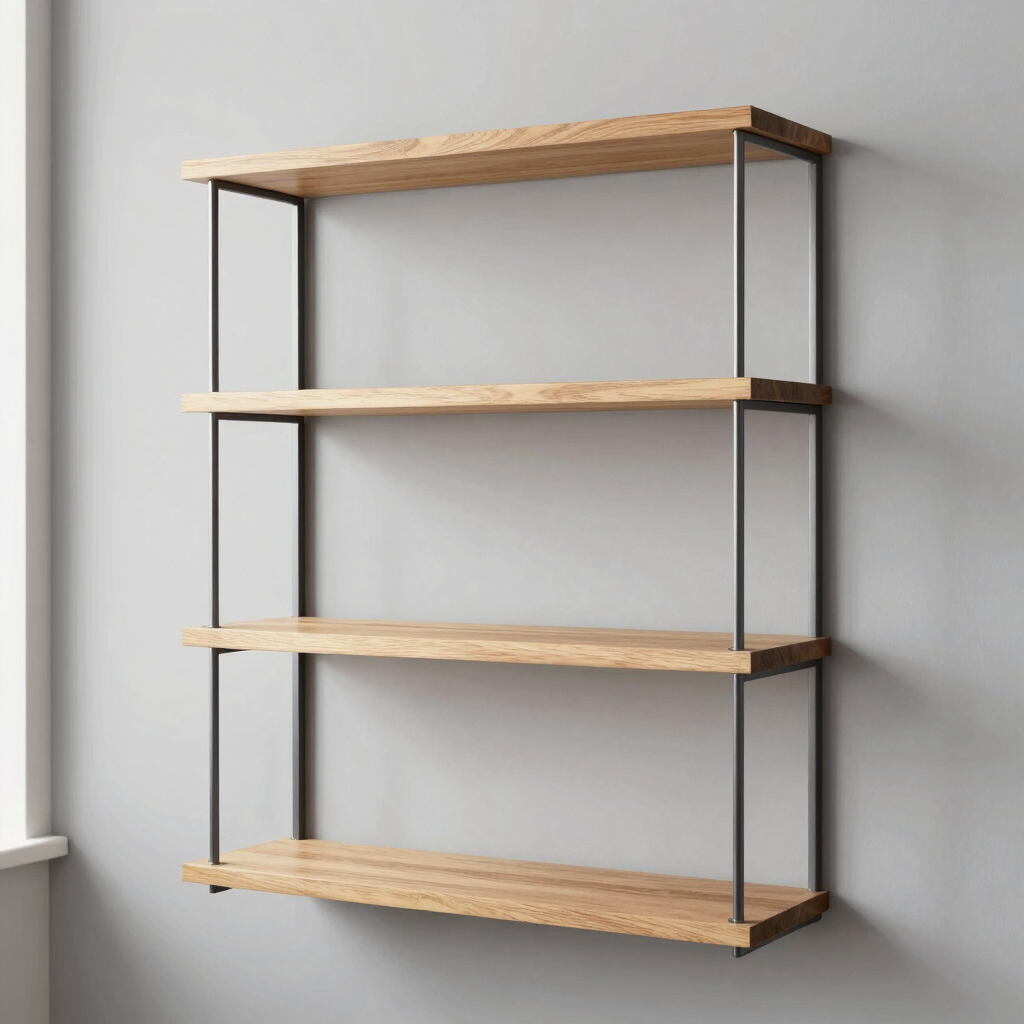Arc Heavy Duty Wall Bookrack