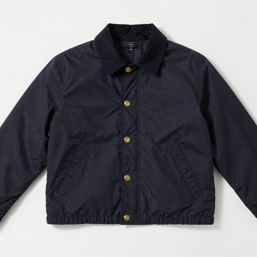Tailored Twill Coach Jacket
