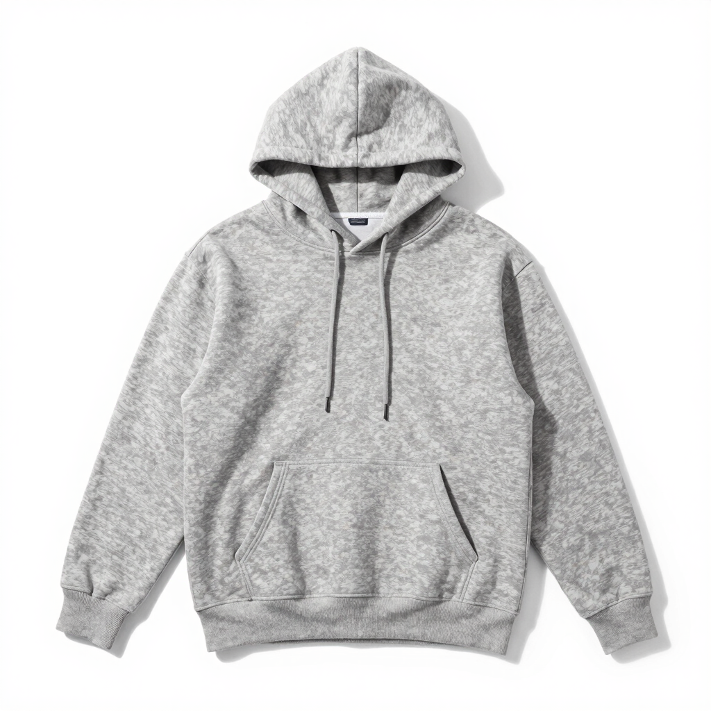 Stitch-Line Boxy Hoodie