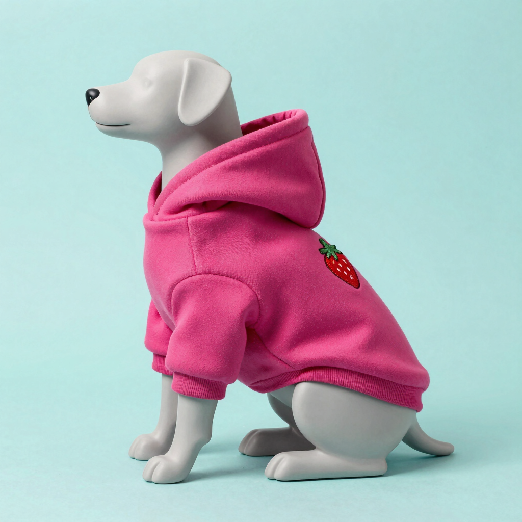 Sudadera con Capucha Fresita Feliz