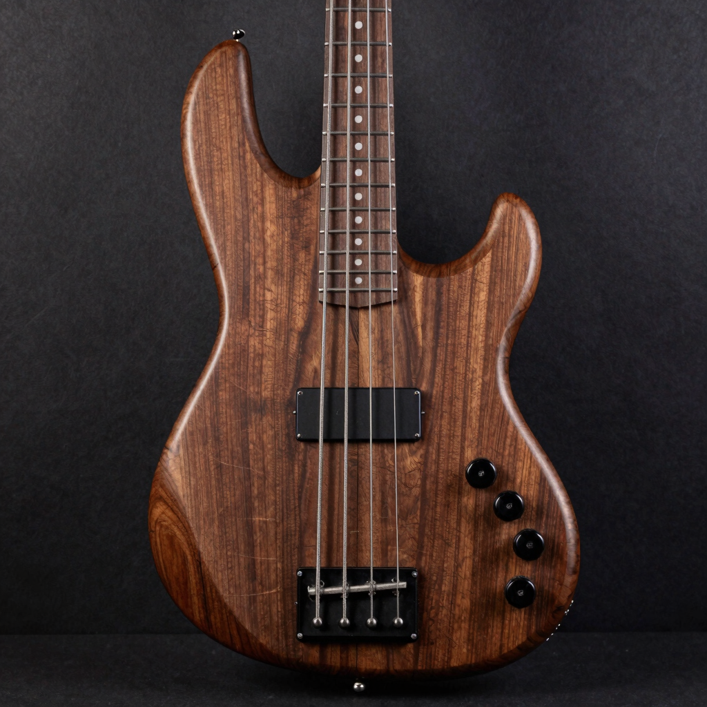 Riffmaster Walnut Bass Guitar