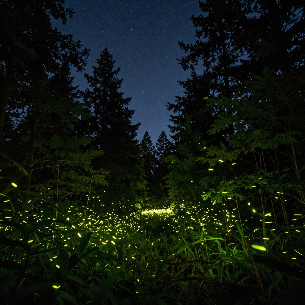 Night-Sky & Firefly Trail