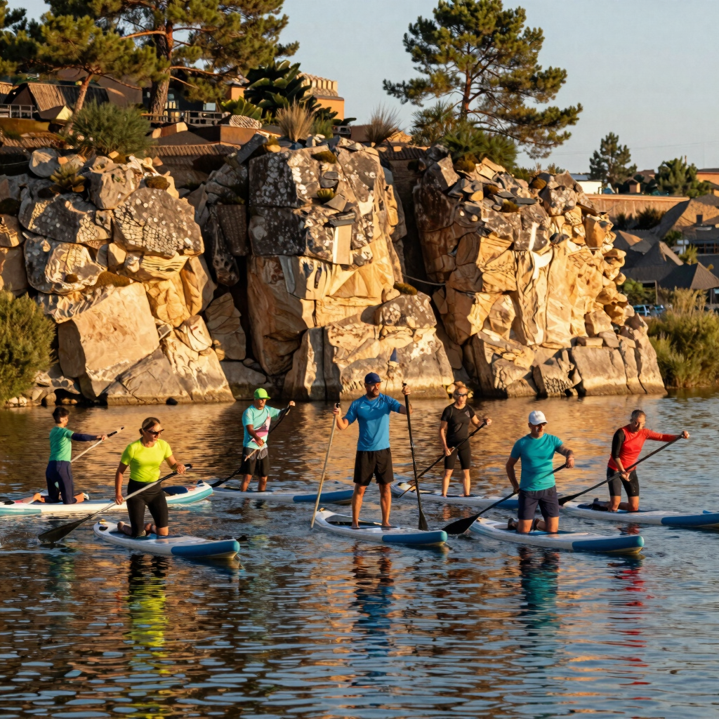 Bautismo de Paddle Surf en El Pontón