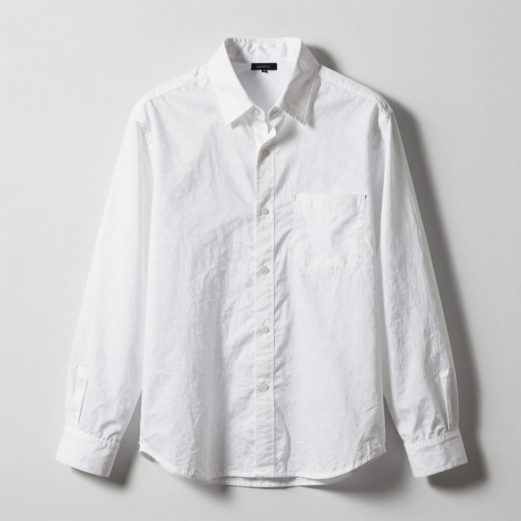 Minimalist Cotton Poplin Shirt