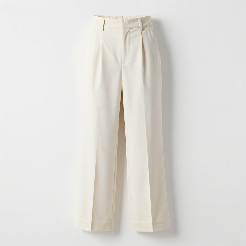 Tailored Wide-Leg Trousers
