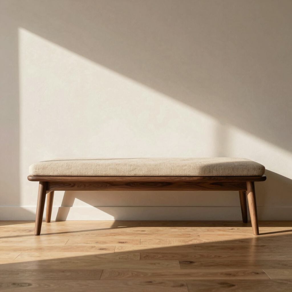 Maren Walnut Window Seat