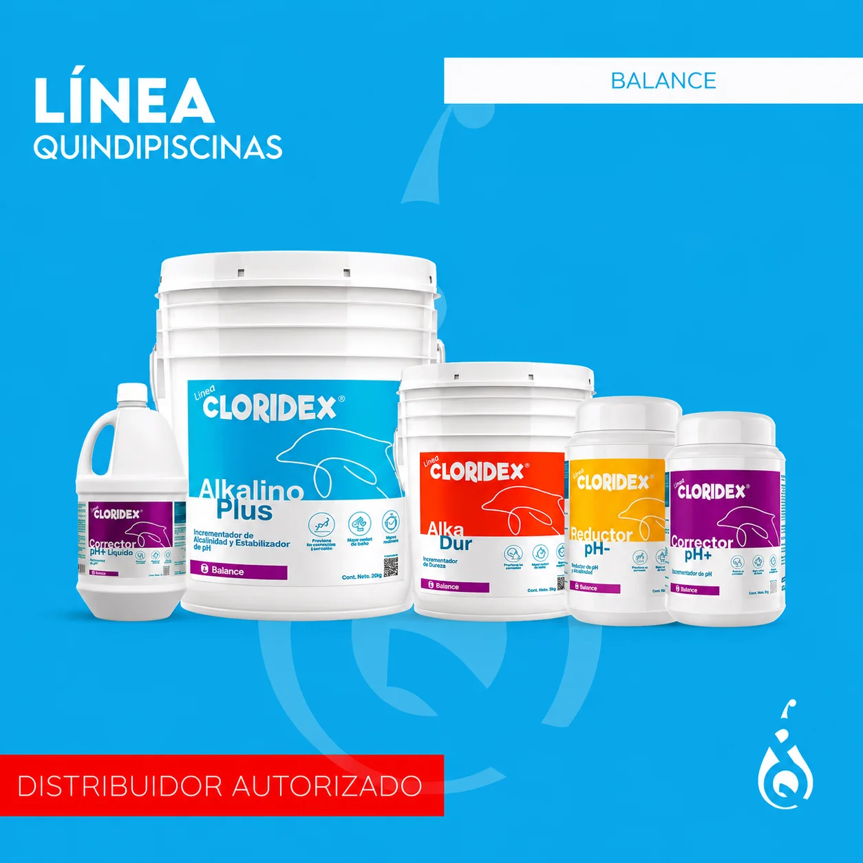 Venta de insumos y químicos para piscinas