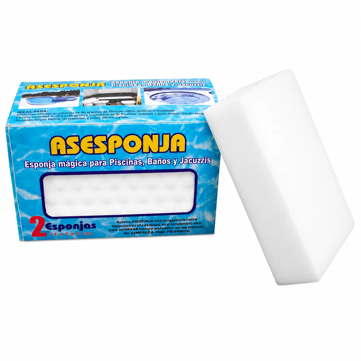 Esponja para piscina