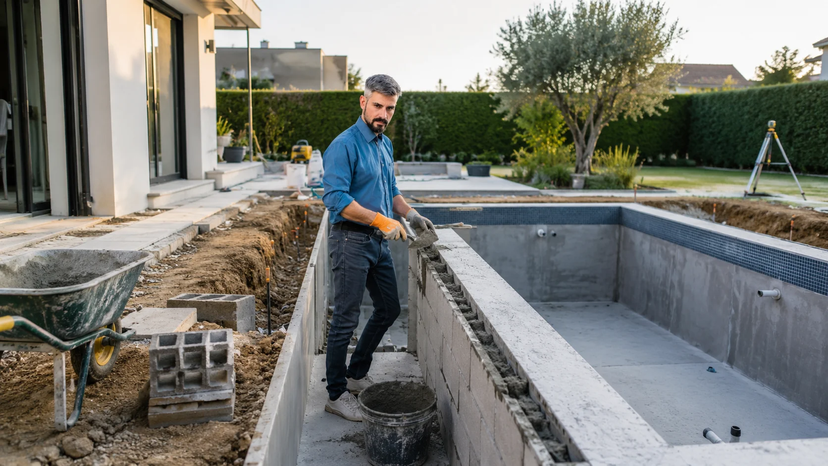 Construcción de Piscinas