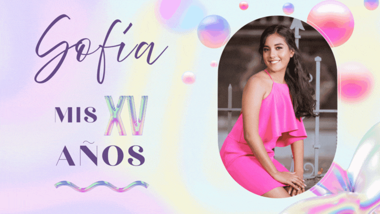 Invitación para cumple de 15 años - Celebraclick