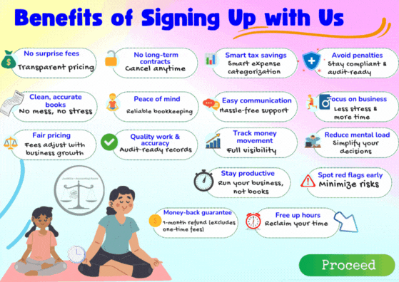 Promotional graphic showcasing the benefits of signing up, including transparent pricing, flexible c