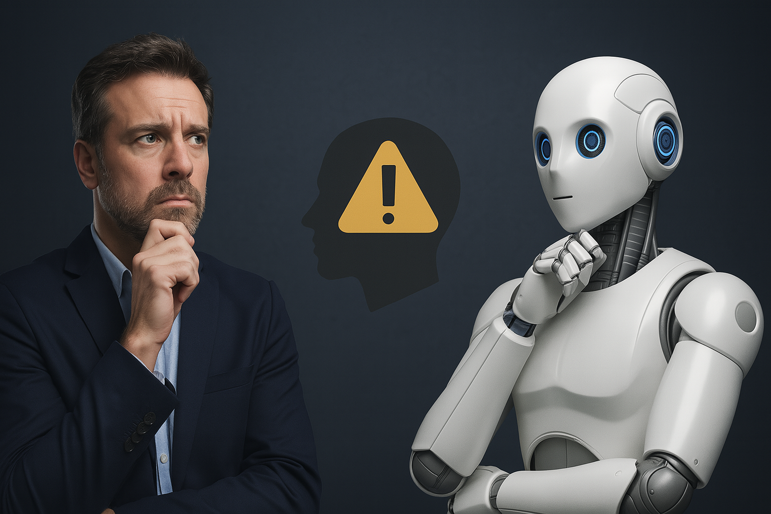 Robot et humain travaillant ensemble