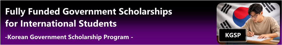 Government-supported study and work in Korea