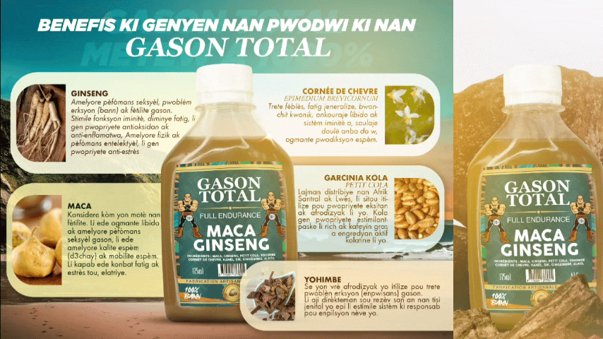 Videyo gason total maca ginseng