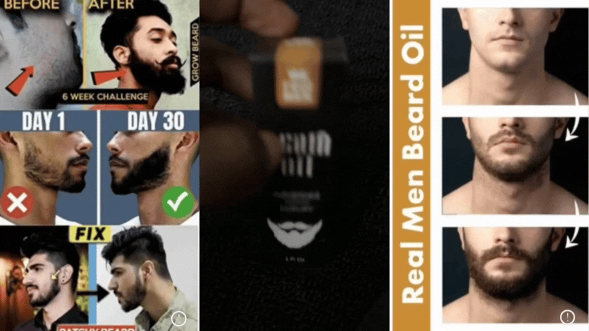 Eksplikasyon lwil bab real men beard oil advanced luxury