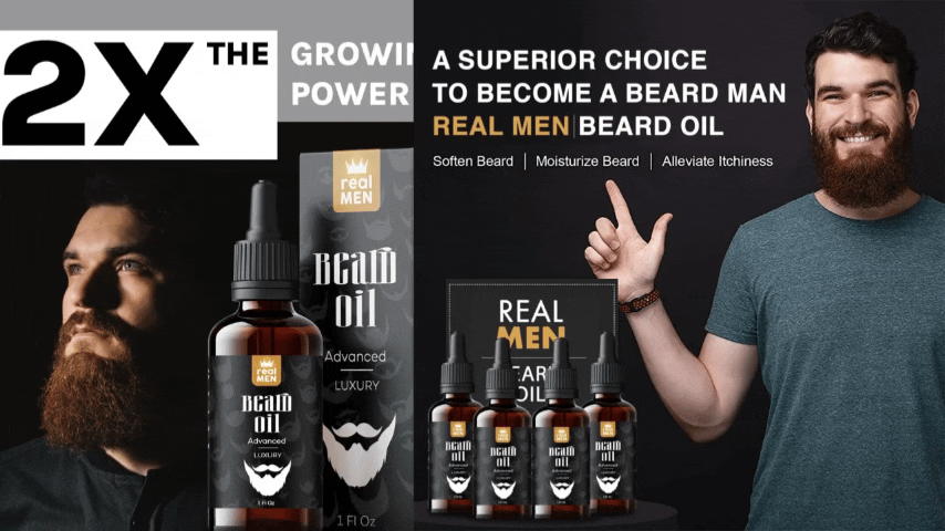 Foto lwil bab real men beard oil advanced luxury