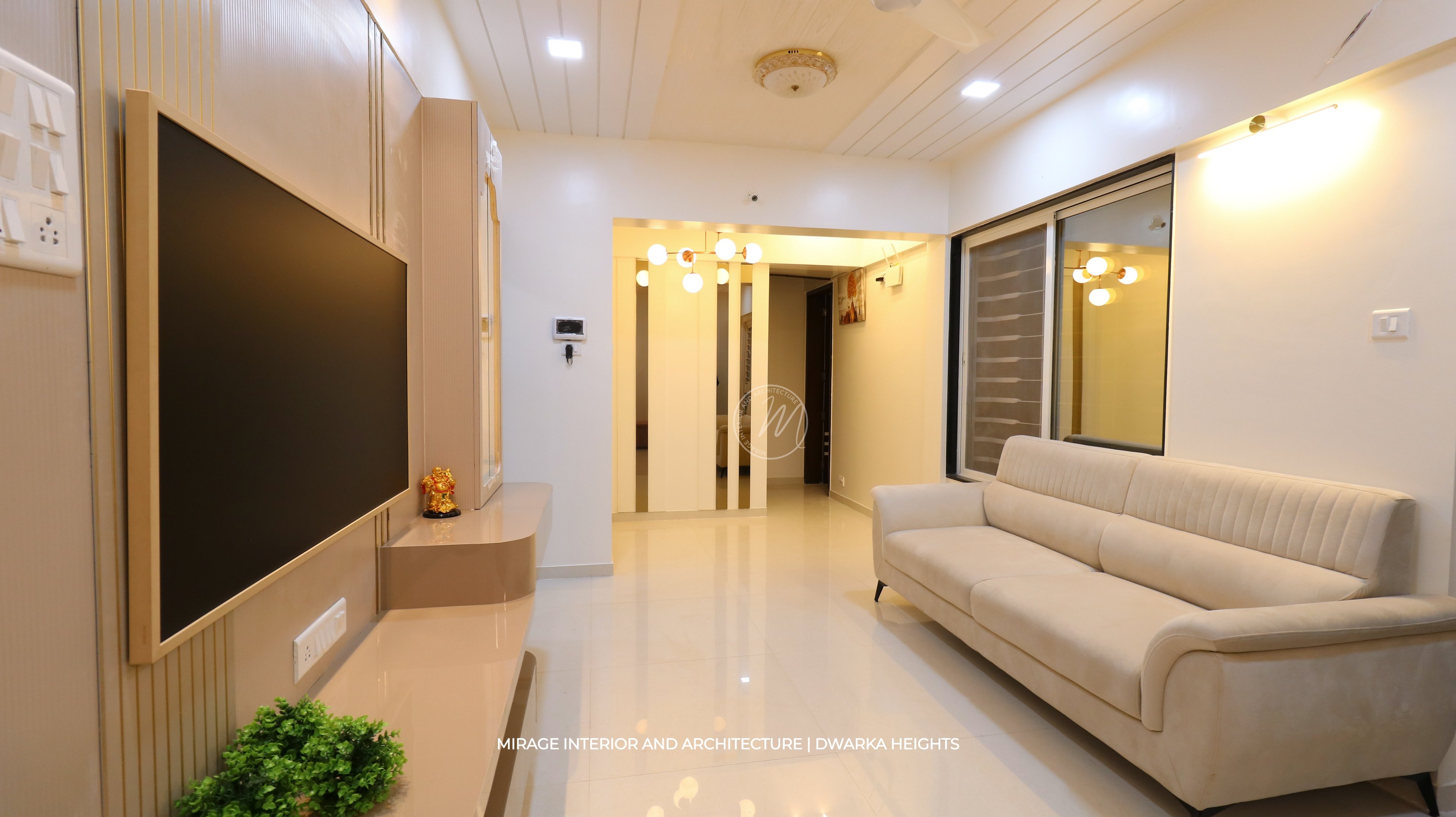 2BHK - New Neutral Beige Undertones Interior Pune Dwarka Living Interior 3 Mirage Inteiror And Architecture Yle6XqGE6zF540V6