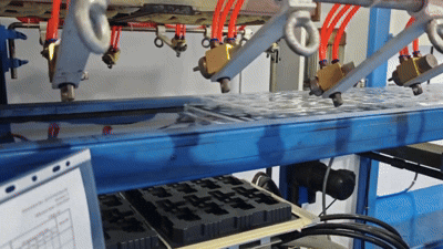 antistatic transparent plastic for pcb transport