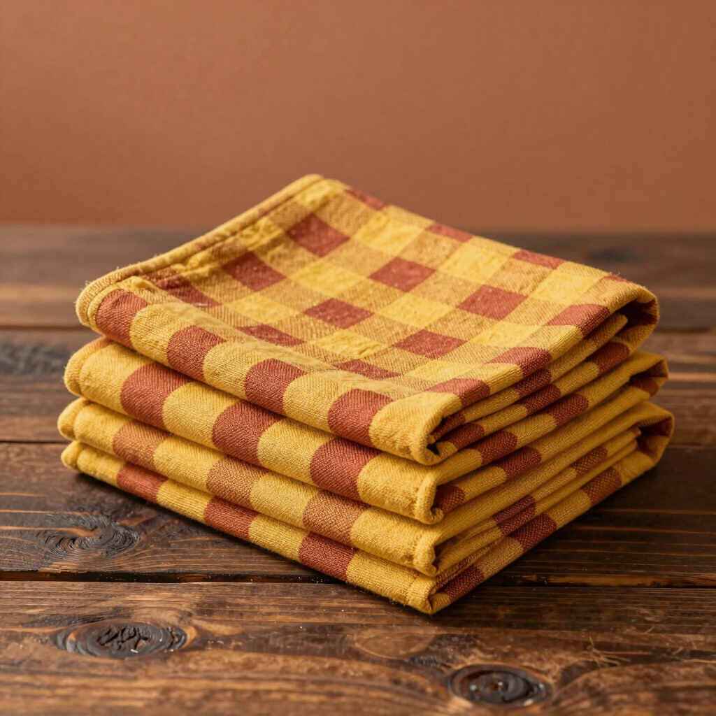 Handwoven Cotton Kitchen Towels