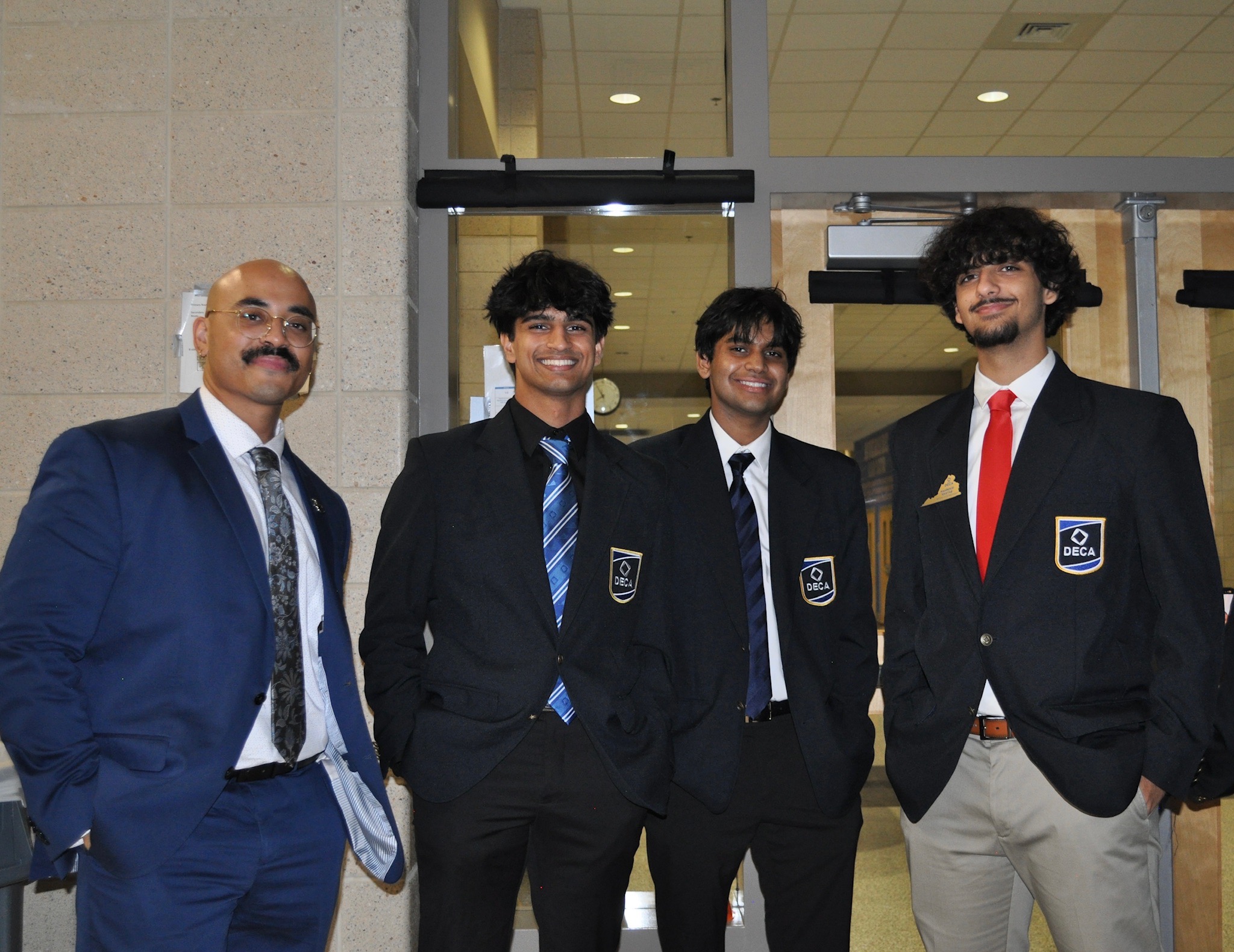 Ashmith at a DECA event