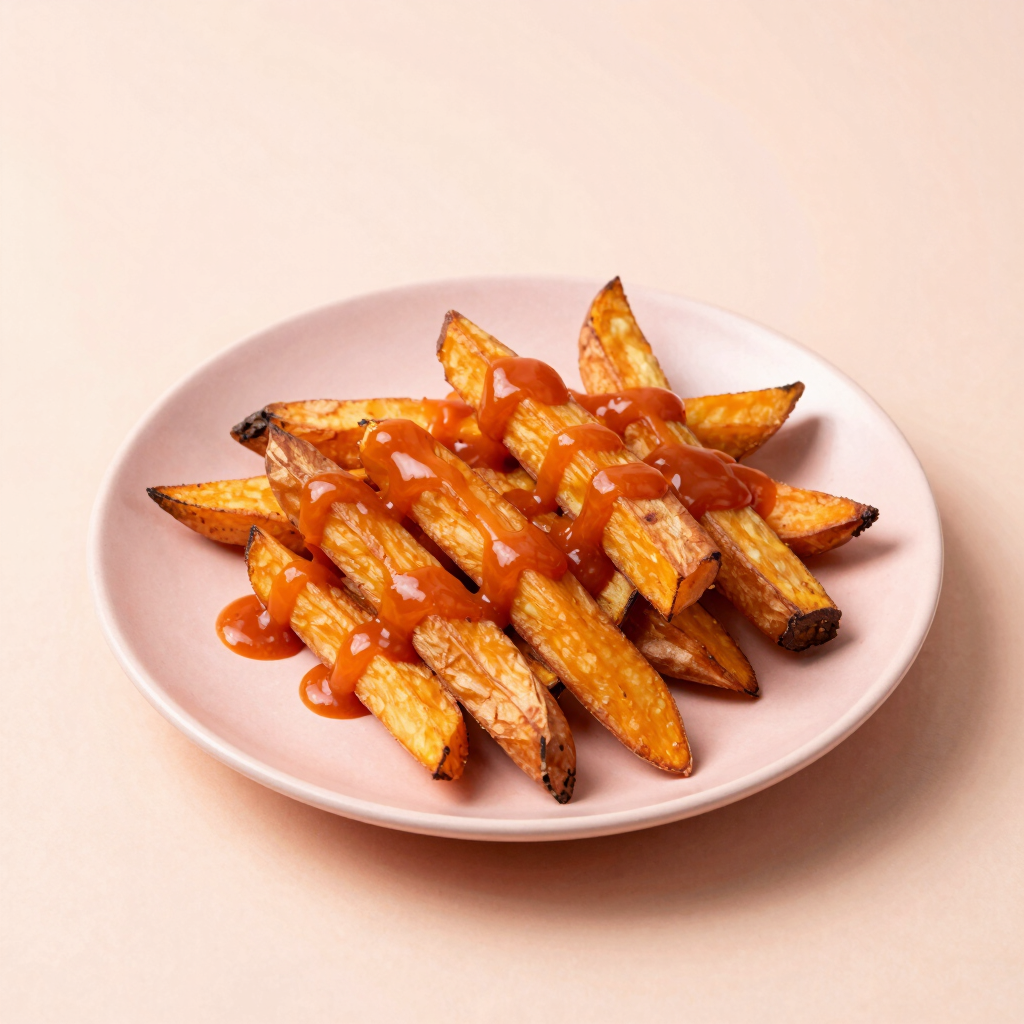 Loaded Crimson Sweet Potato Fries