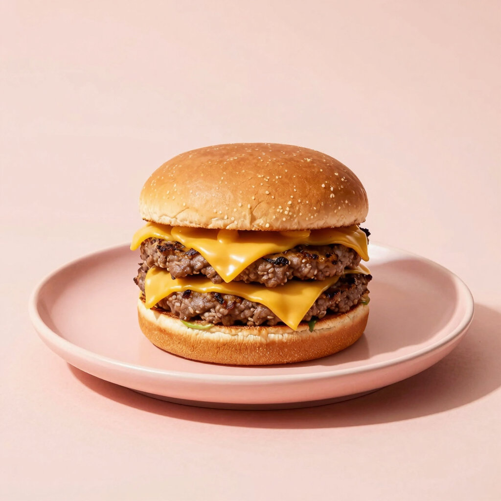 Golden Feast Double Smashburger