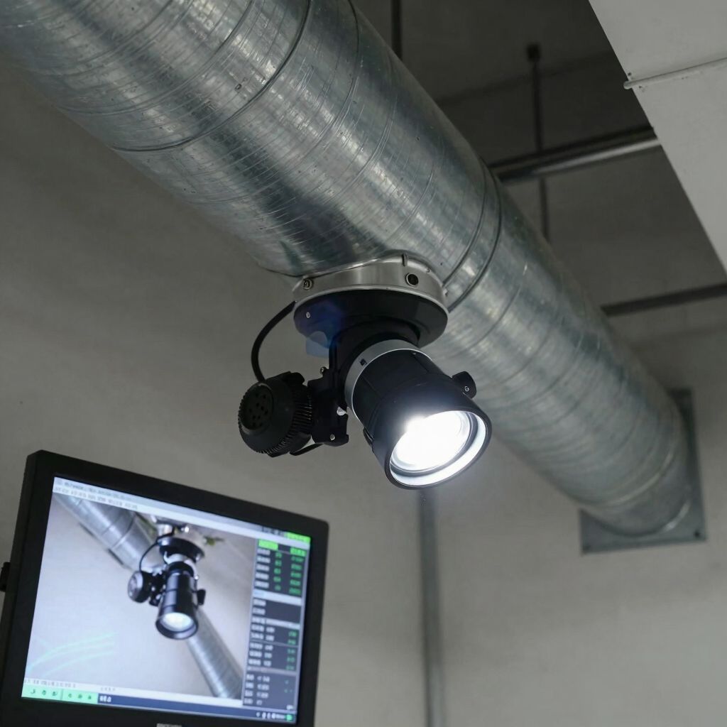 Video Camera Duct Inspection