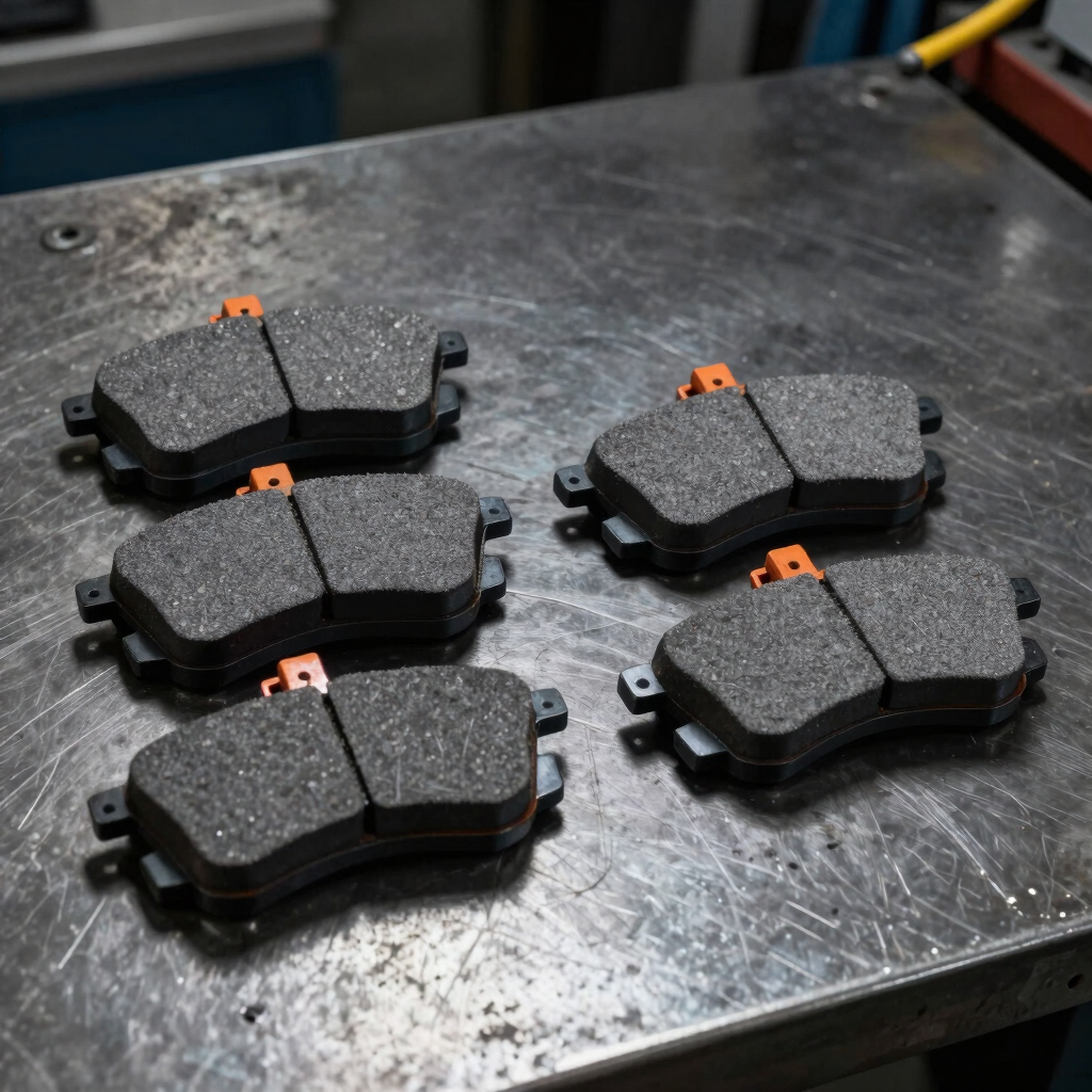 Titanium-Core Ceramic Brake Pads