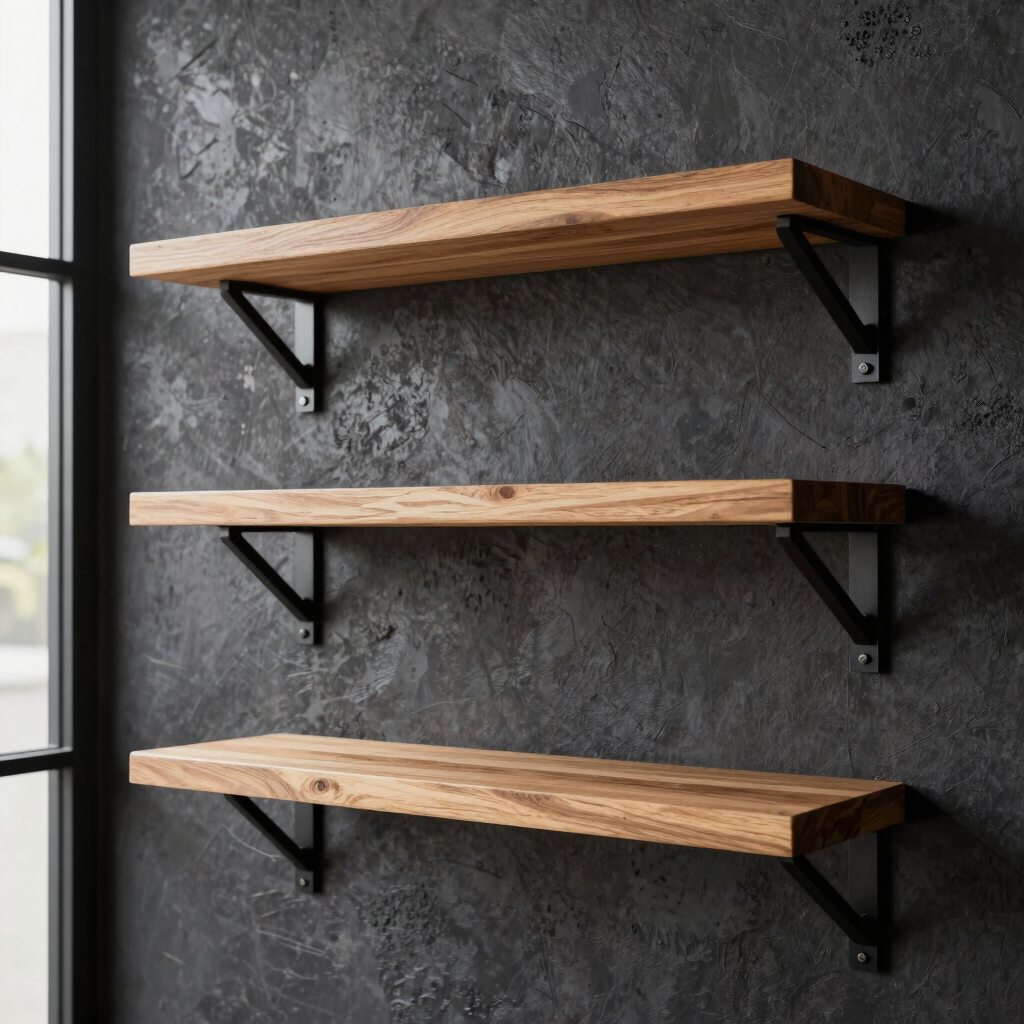 Gridline Wall Mounted Shelves