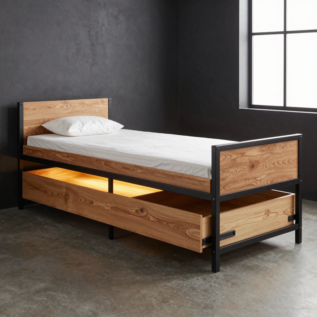 Tecton Platform Storage Bed