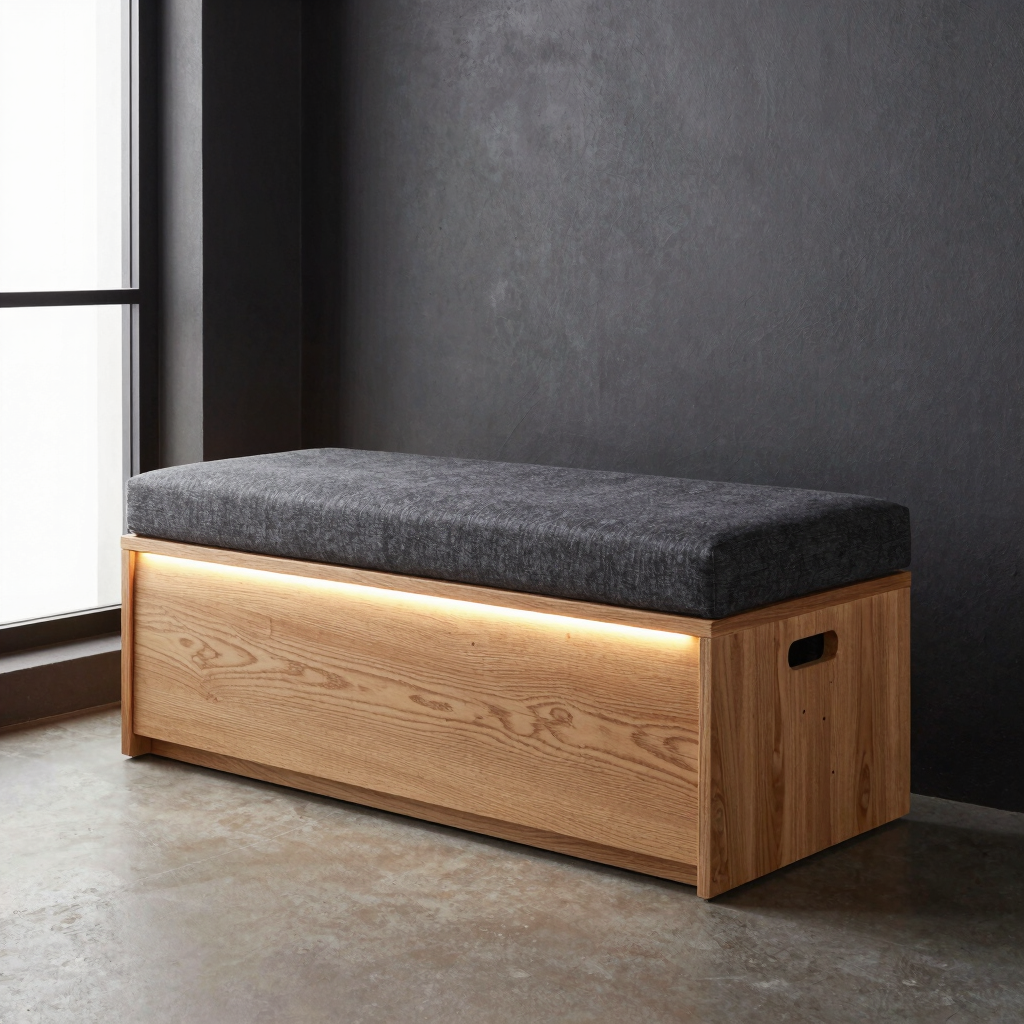 Shift End-of-Bed Storage Bench