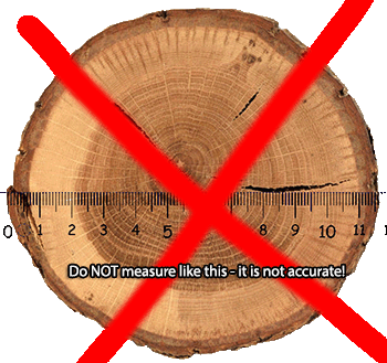 How NOT to measure your stump.