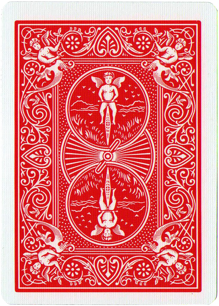 Playing card back