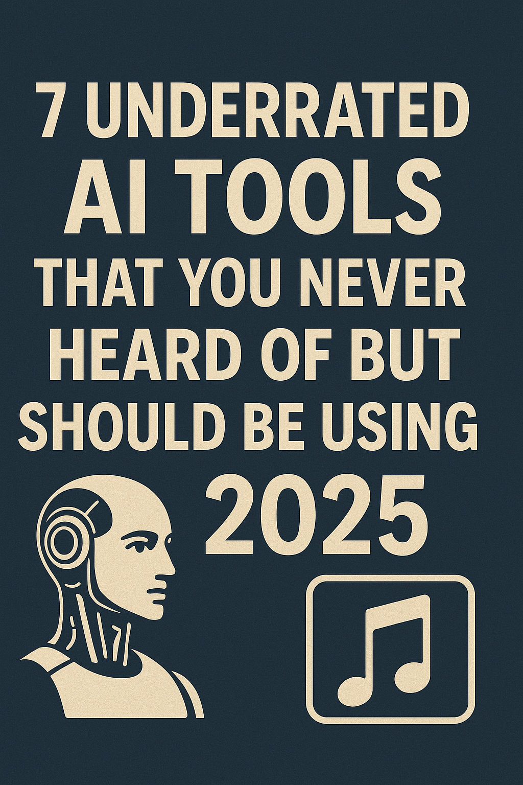 7 Underrated AI Tools That You Never Heard Of But Should Be Using in 2025