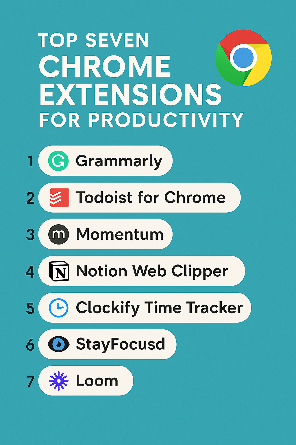 Top Seven Tools For Productivity