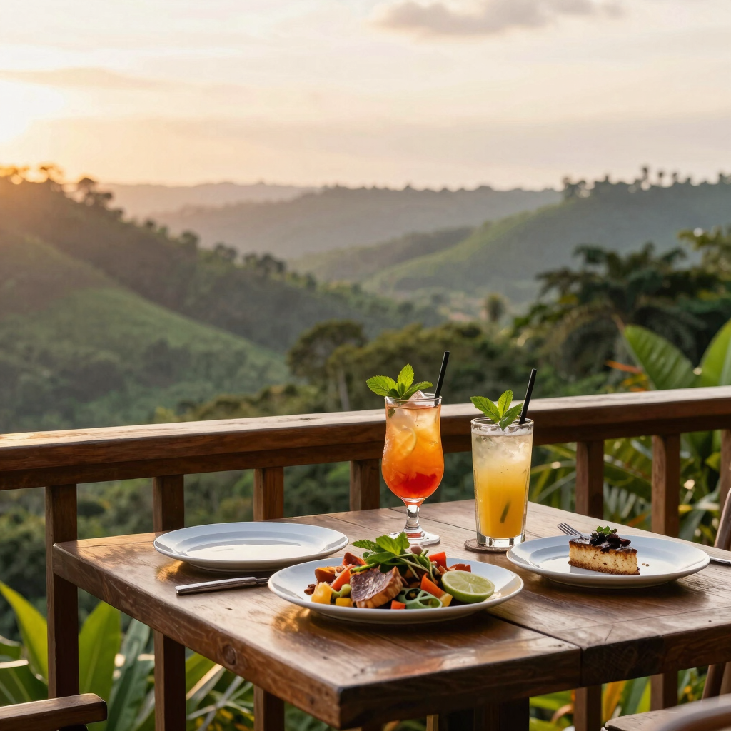 Golden Hour Sundowner Table